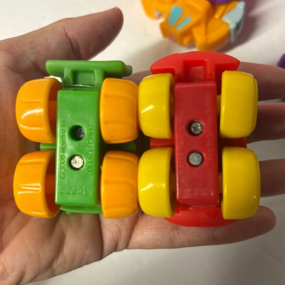 Tonka Chuck & Friends Playskool Car Carrier Semi Truck and 4 Vehicle Toy Lot